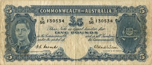 Australia P-27d - Foreign Paper Money